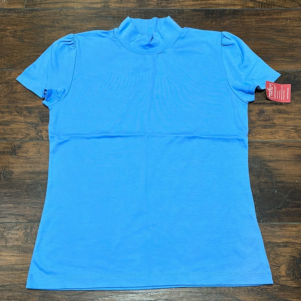 NWT Lands’ End performance mock turtleneck